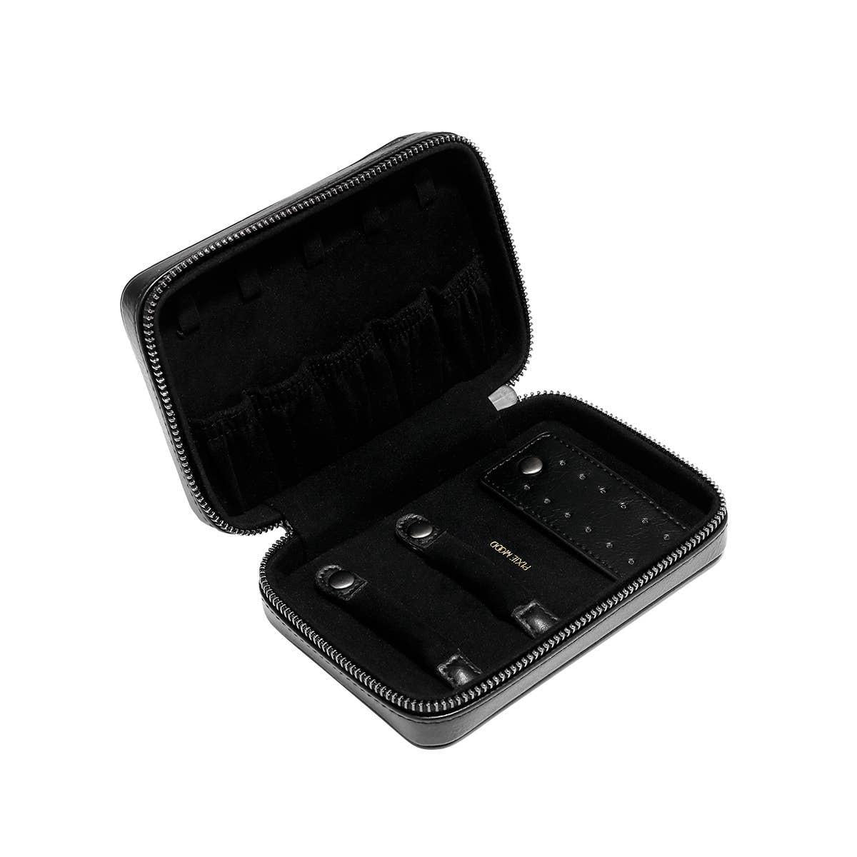 Blake Travel Jewelry Case | Black